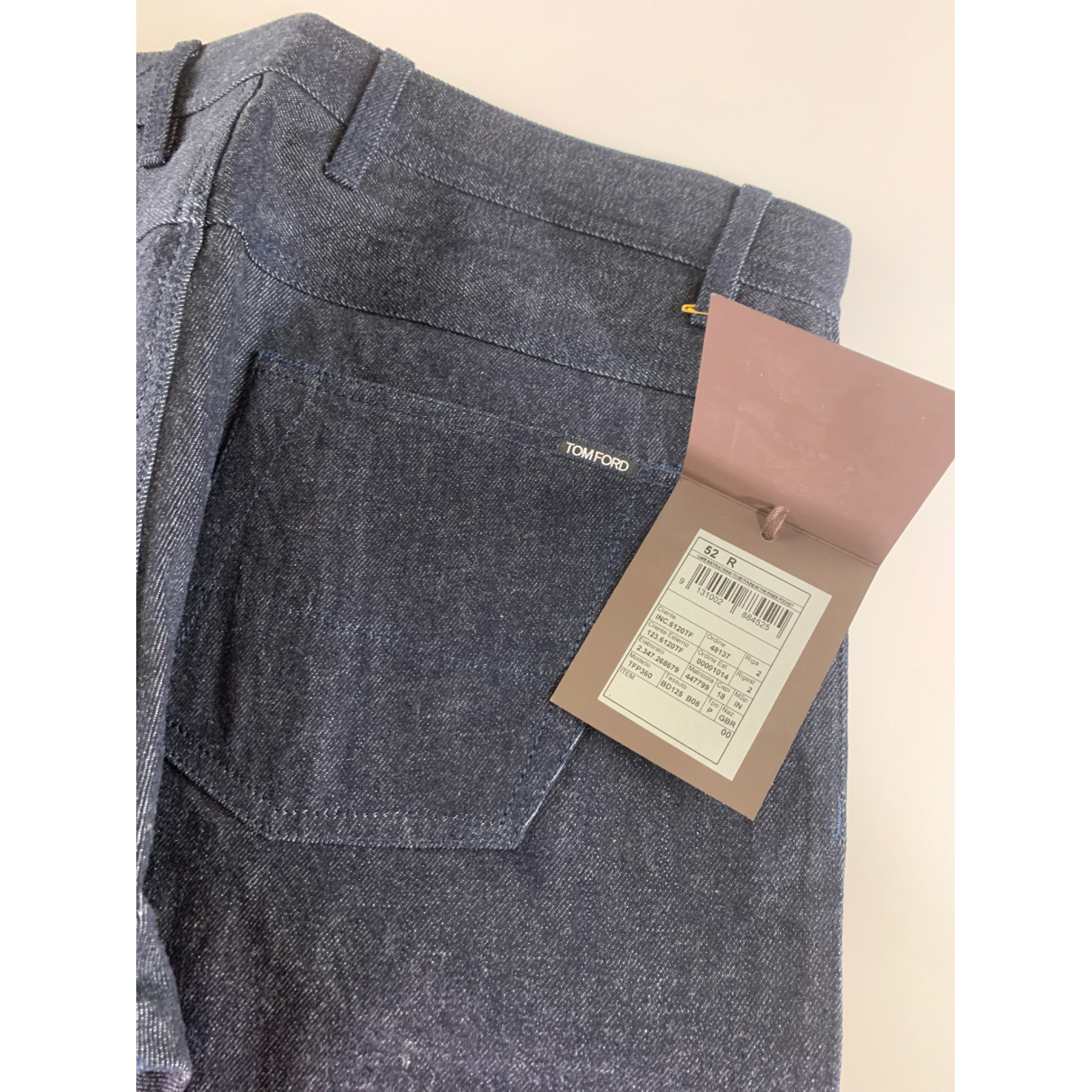 Straight jeans Tom Ford Blue size 36 US 